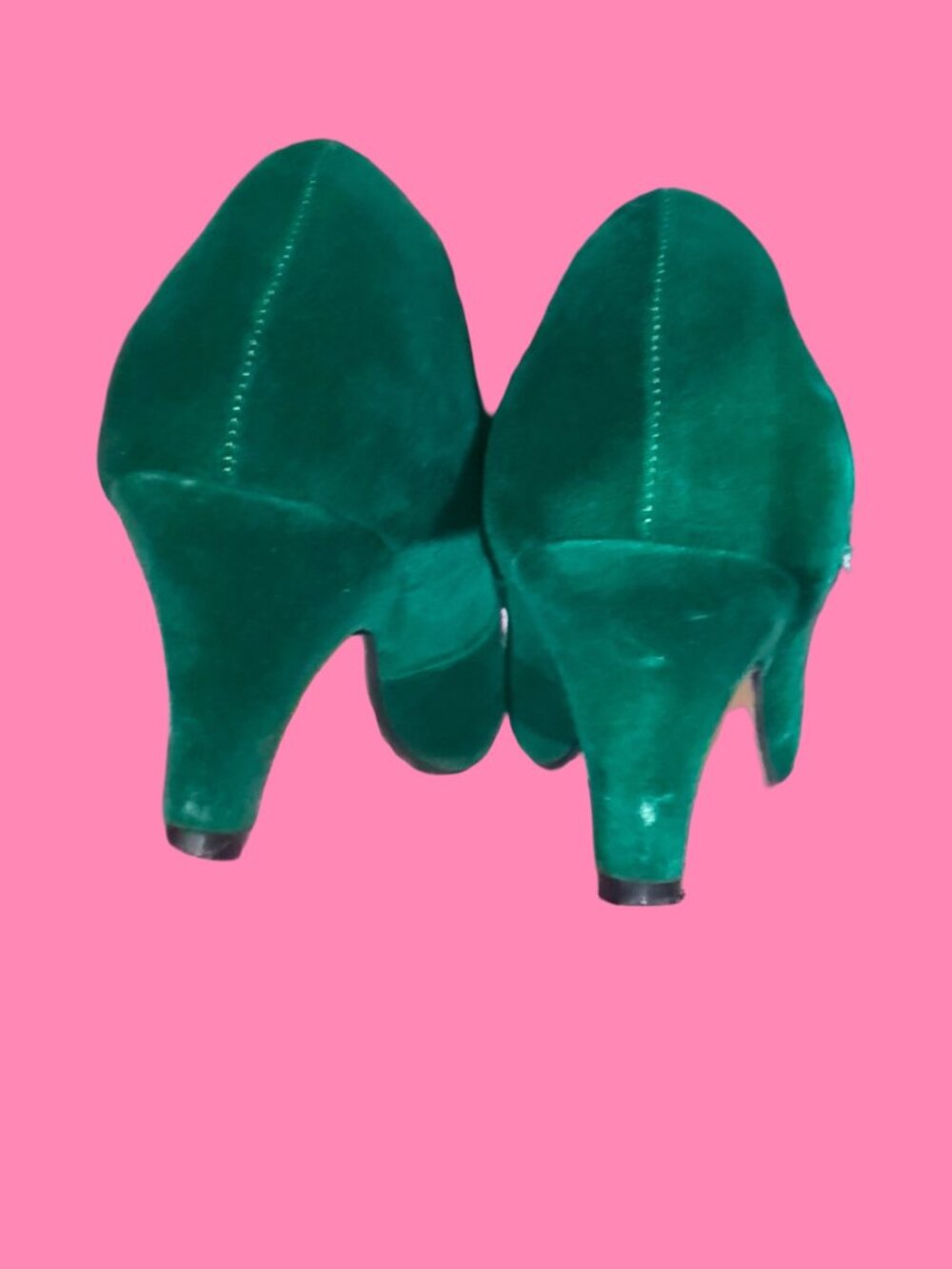 Women's Mary Jane Pumps with Heel Vintage Shoes Retro Cute Bow Round Toe - Picture 9 of 9